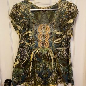 short sleeve ladies top